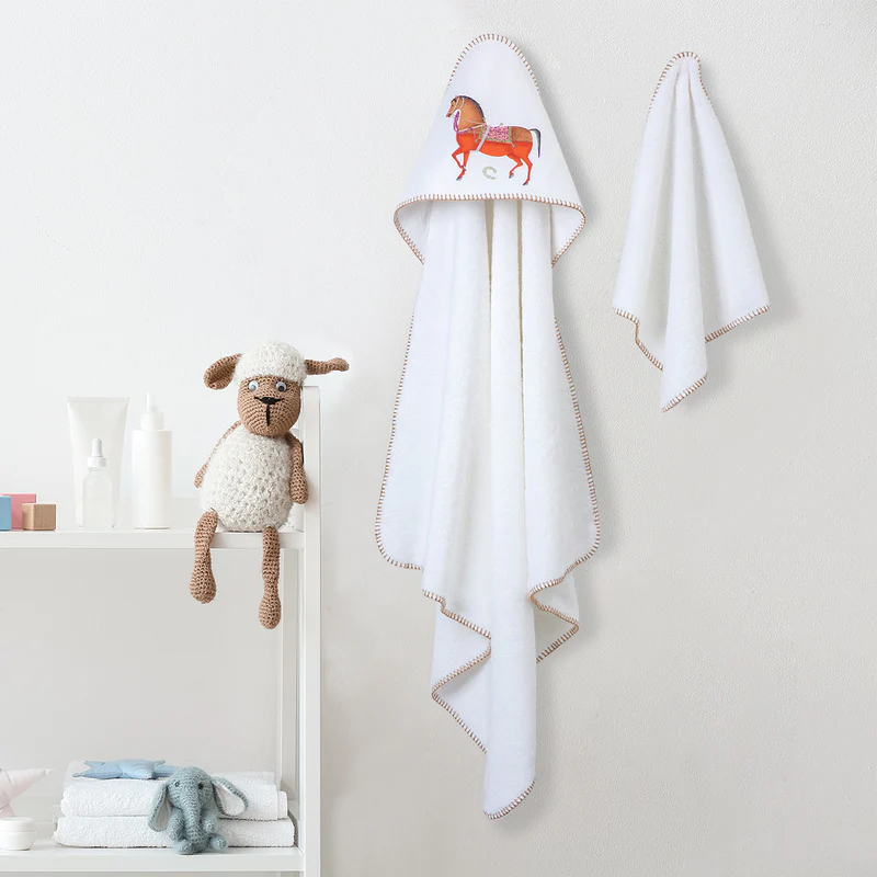 Flock Cape With Lavetta 2pcs 70x70 cm.