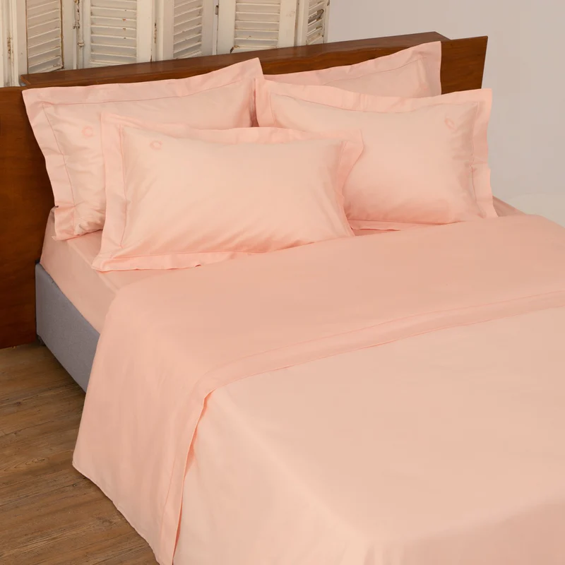 Bed sheets King Size ERMO Azour Scallop Shell Set of 4 pcs. 270x290cm.