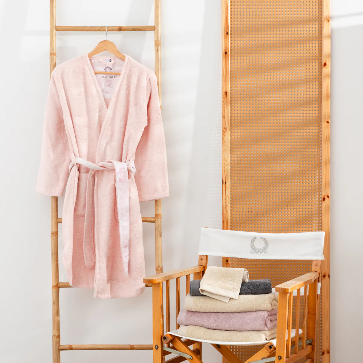Μπουρνούζι Γυναικείο Marlene Pink