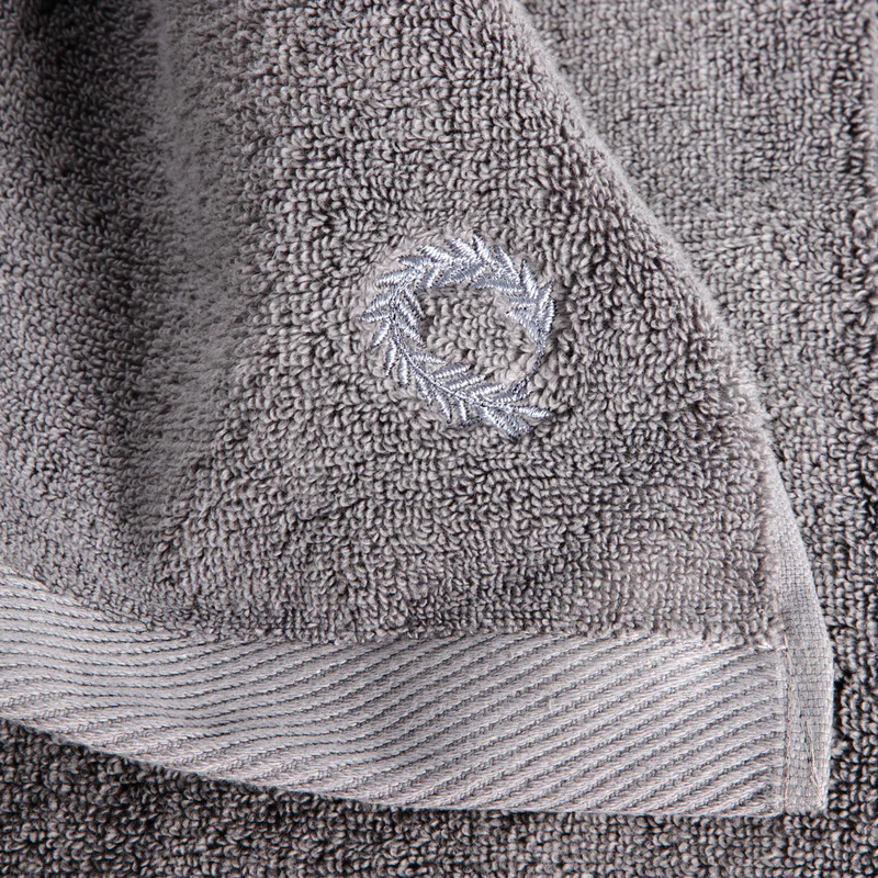 Πετσέτα Προσώπου Microcotton Grey 50x90