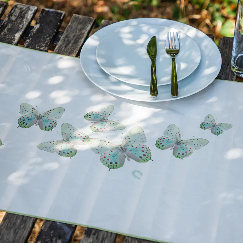 ΤΡΑΒΕΡΣΑ NEW BUTTERFLIES AELLO 40X160 PANNA