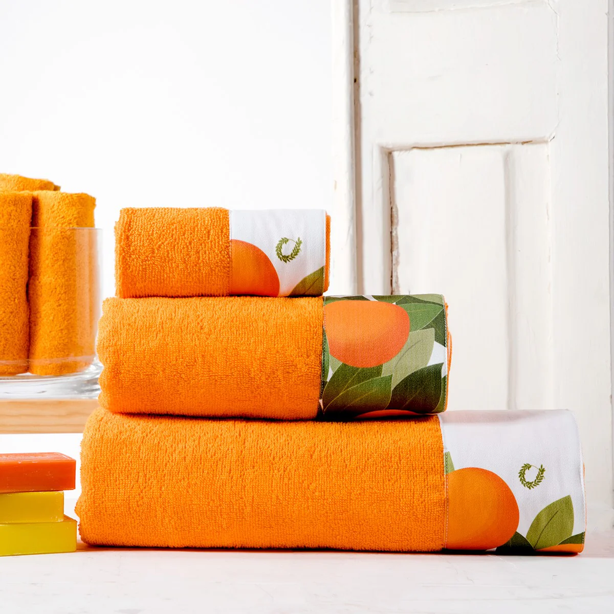 Σετ Πετσέτες Oranges Orange 3τμχ