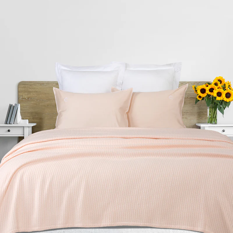 ΚΟΥΒΕΡΤΑ ΥΠΕΡΔΙΠΛΗ PIQUE 220X240 PINK