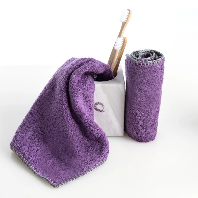 Guest Towel Purple 30x30cm.