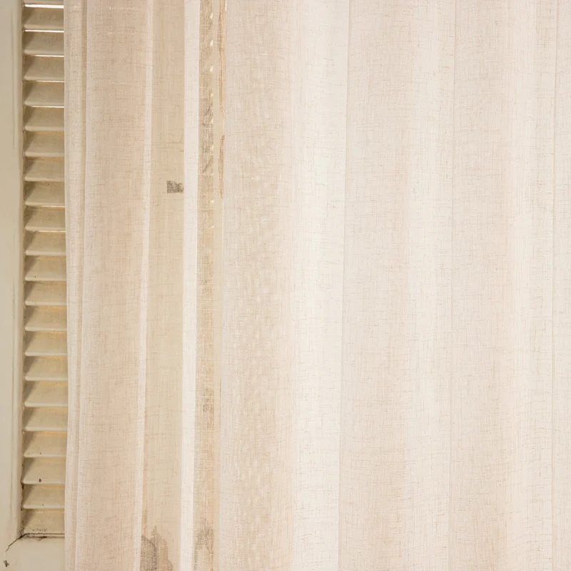 Curtain Rideaux De Gaze Beige 250x320cm.