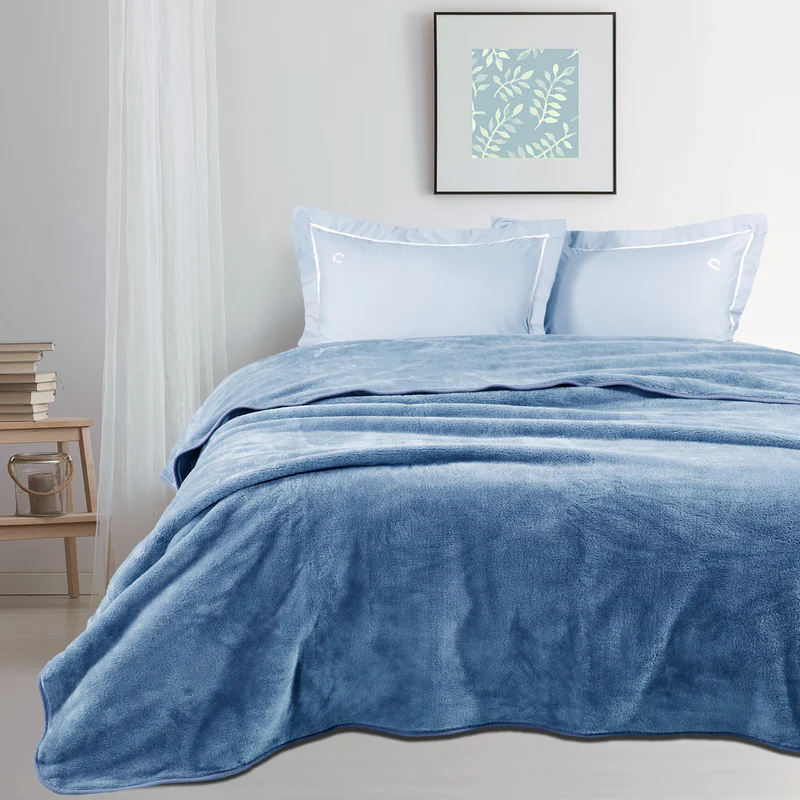 ΚΟΥΒΕΡΤΑ SOFT VISON ΥΠΕΡΔΙΠΛΗ 220X240 INDIGO