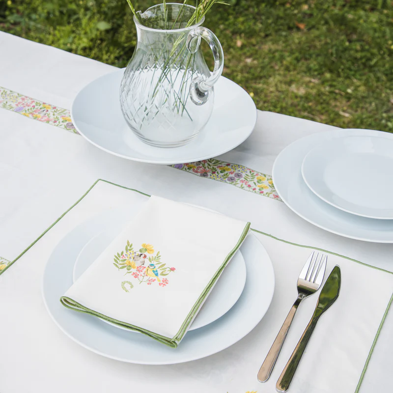 Sous Plat Oval Natural 33x48cm.