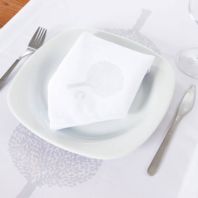 Ivy Kitchen Towel White 42x42cm.