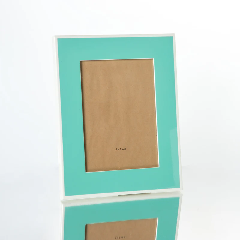 Κορνίζα Turquoise-Ivory Trim