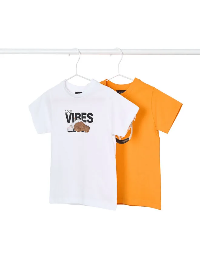 Σετ 2 T-Shirts · Έγχρωμο