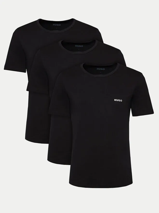 Σετ 3 T-Shirts · Μαύρο