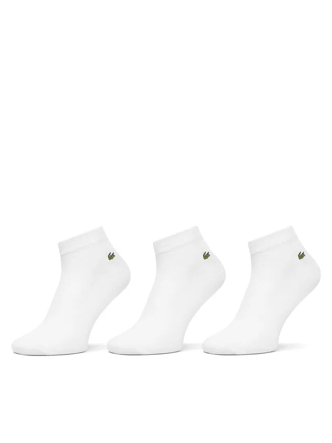 Σετ 3 ζευγάρια κοντές κάλτσες unisex · Λευκό