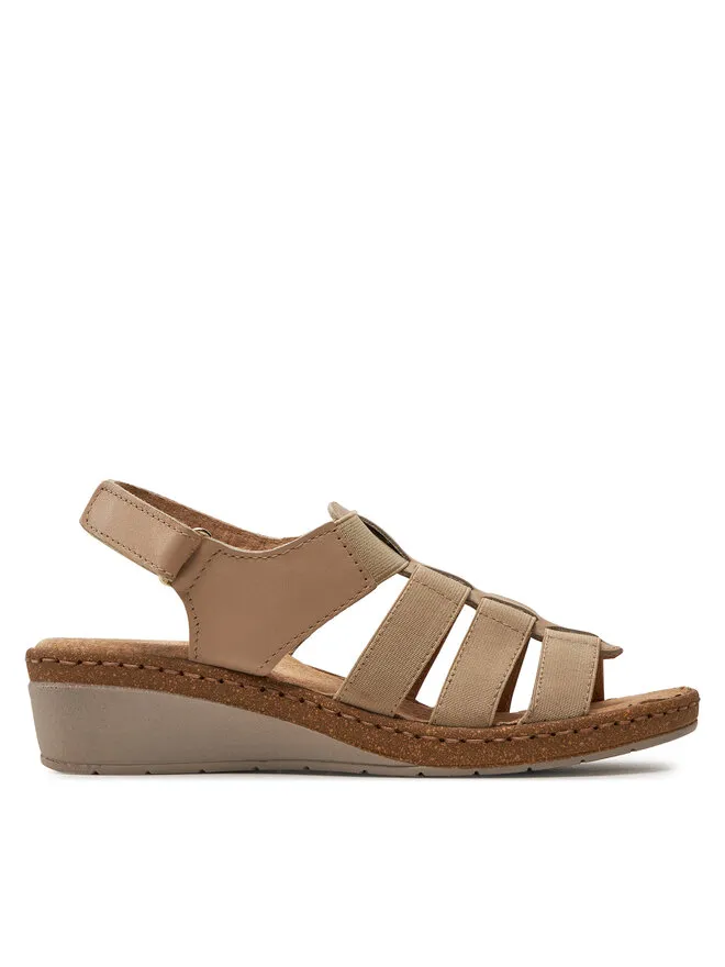 Σανδάλια · Μπεζ · 4 cm