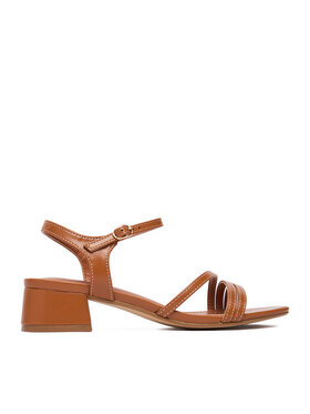Σανδάλια · Καφέ · 4 cm