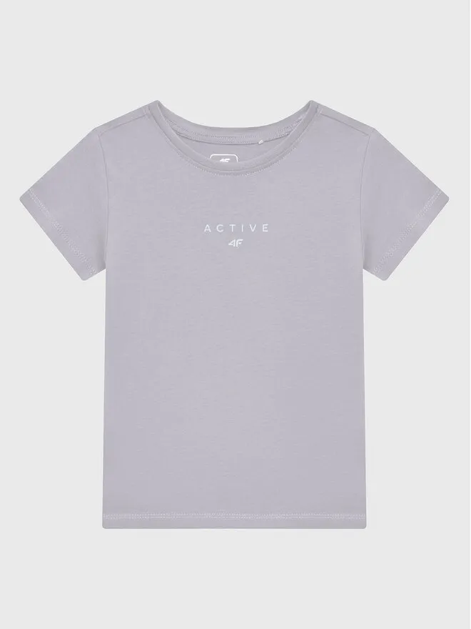 4F T-Shirt · Γκρι