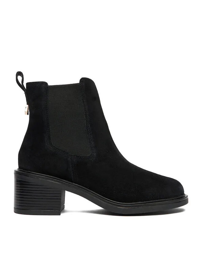 Μποτάκια με λάστιχο · Μαύρο · 5 cm