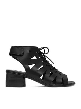Σανδάλια · Μαύρο · 5 cm