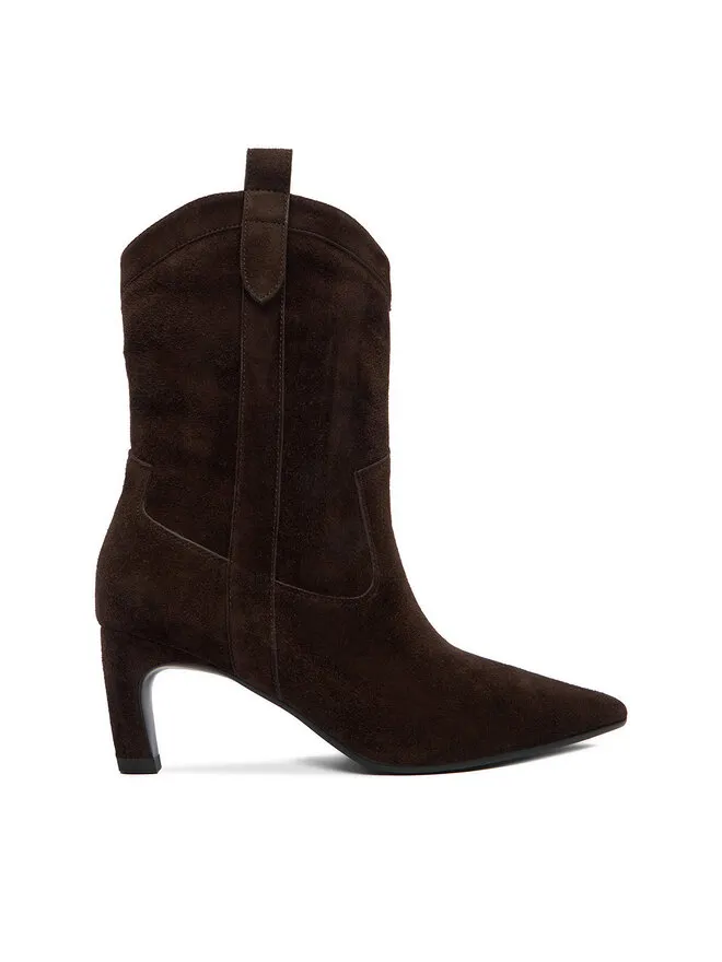 Μποτάκια · Καφέ · 6 cm