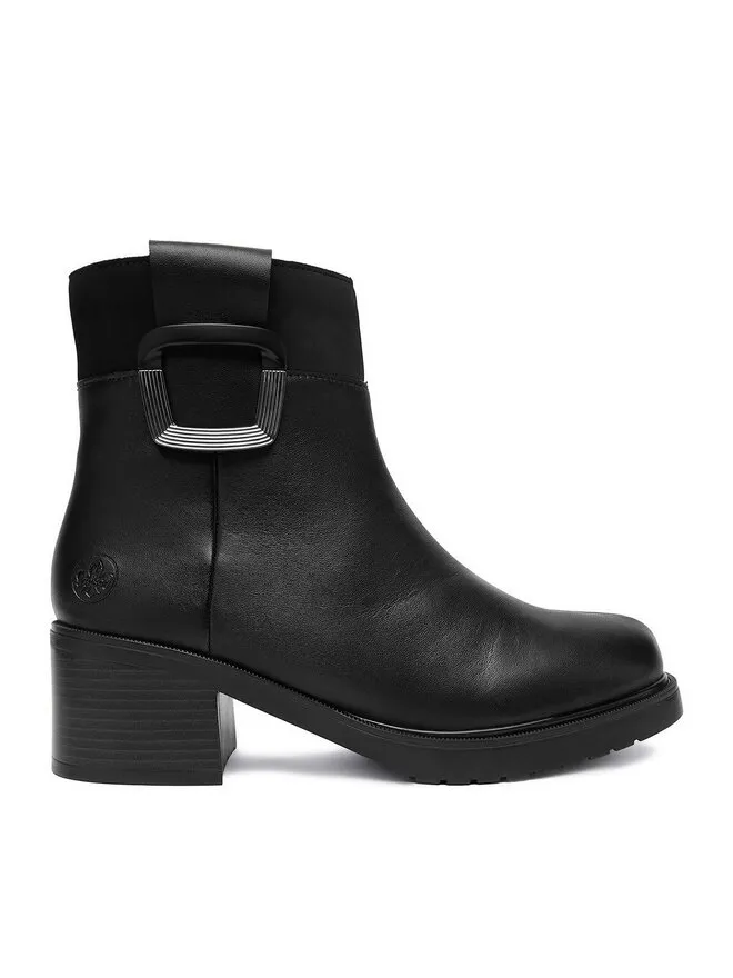Μποτάκια · Μαύρο · 6 cm