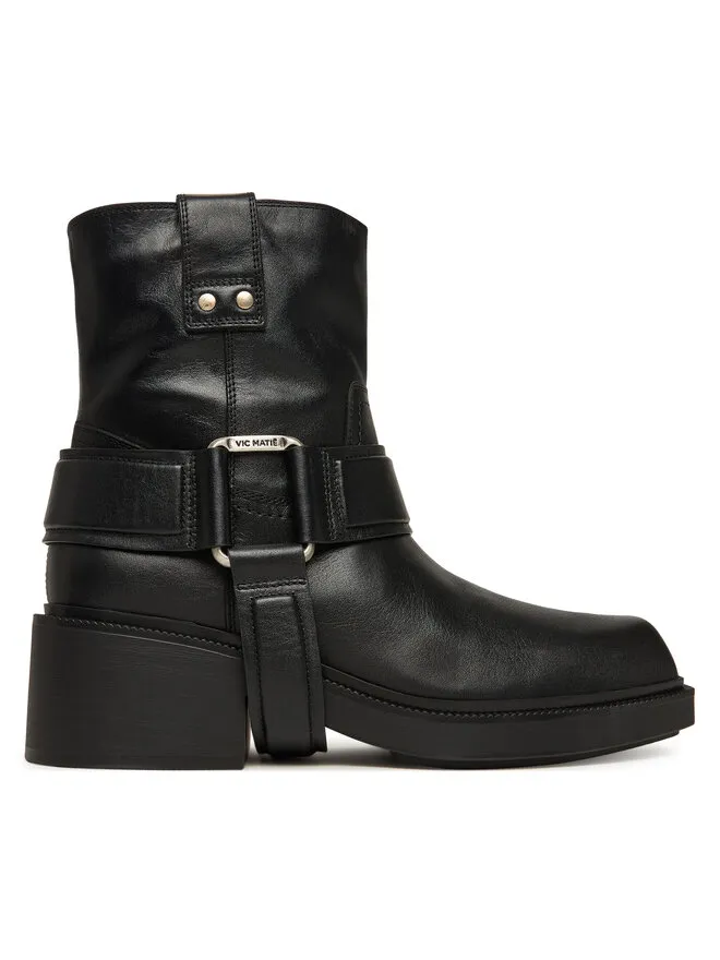 Μποτάκια · Μαύρο · 6 cm