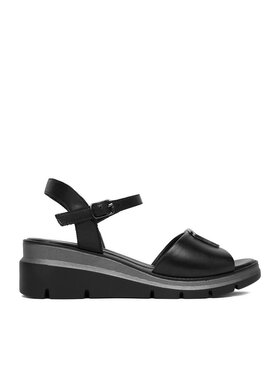 Σανδάλια · Μαύρο · 6 cm