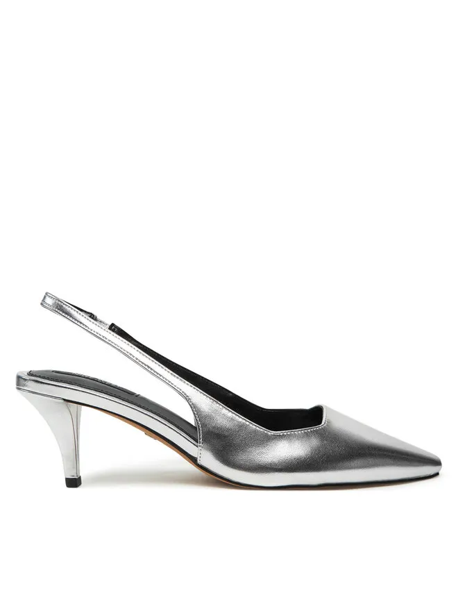 Γοβάκια · Ασημί · 6 cm