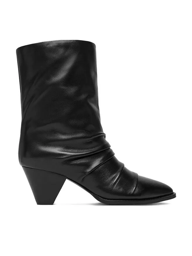 Μποτάκια · Μαύρο · 6 cm