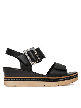 Σανδάλια · Μαύρο · 6 cm