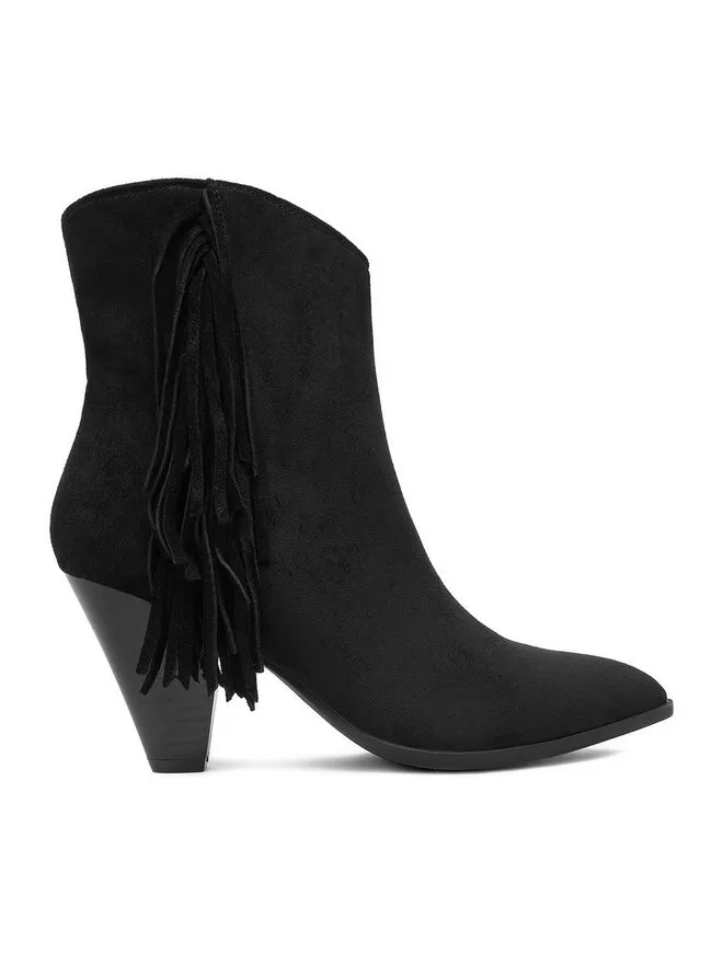 Μποτάκια · Μαύρο · 7 cm