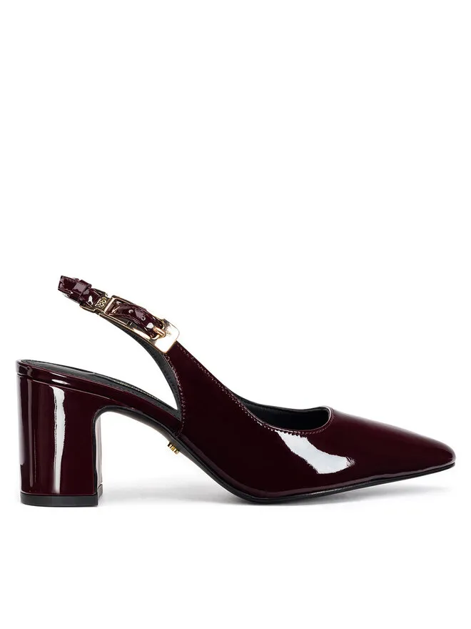 Γοβάκια · Μπορντό · 7 cm