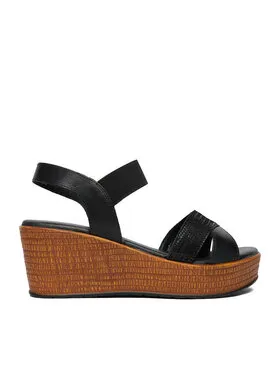 Σανδάλια · Μαύρο · 7 cm