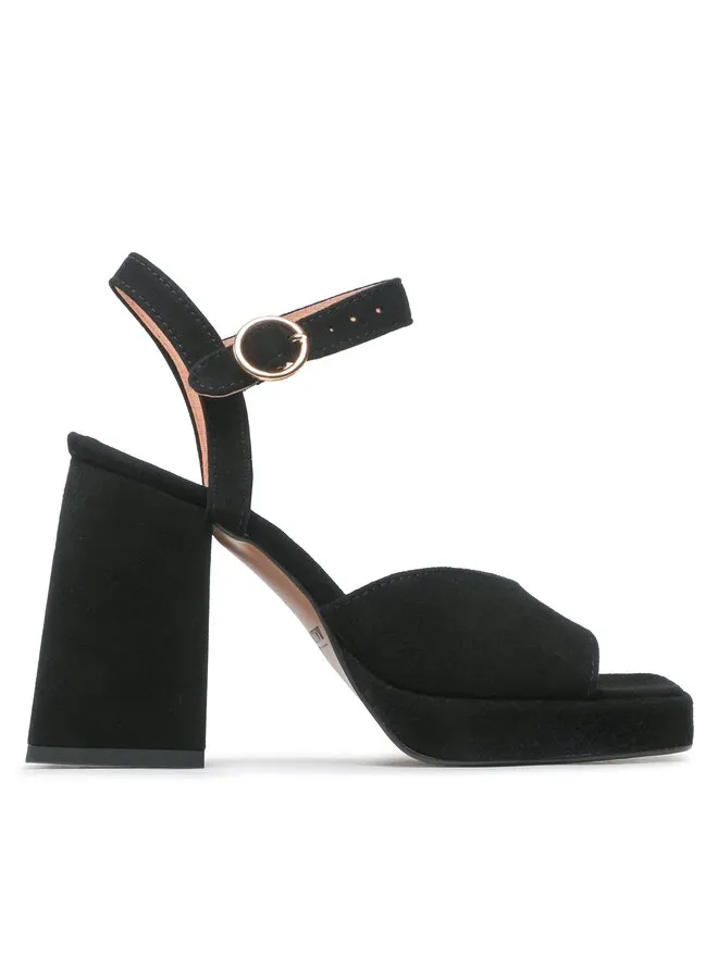 Σανδάλια · Μαύρο · 7 cm