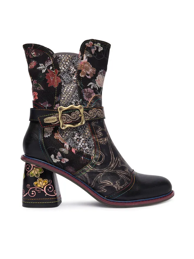 Μποτάκια · Μαύρο · 7 cm