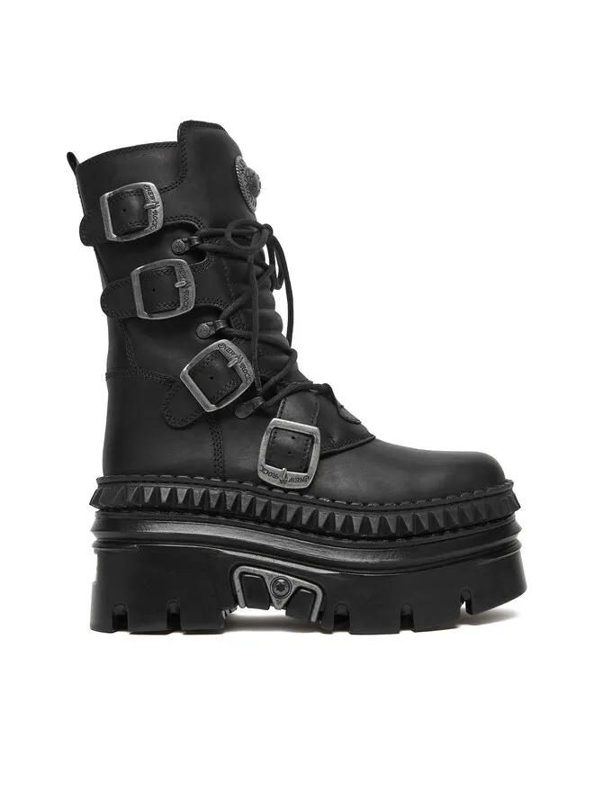 Μποτίνια · Μαύρο · 7 cm