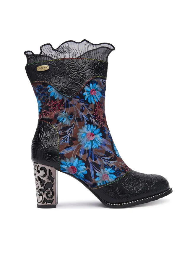 Μποτάκια · Μαύρο · 7.5 cm