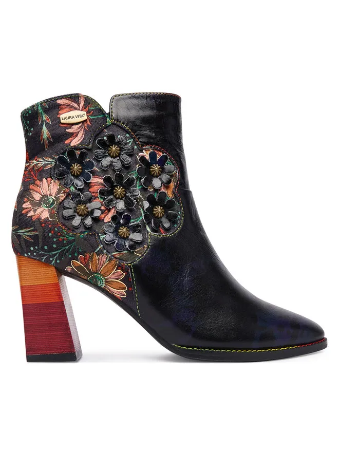 Μποτάκια · Μαύρο · 8 cm