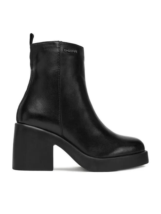 Μποτάκια · Μαύρο · 8 cm