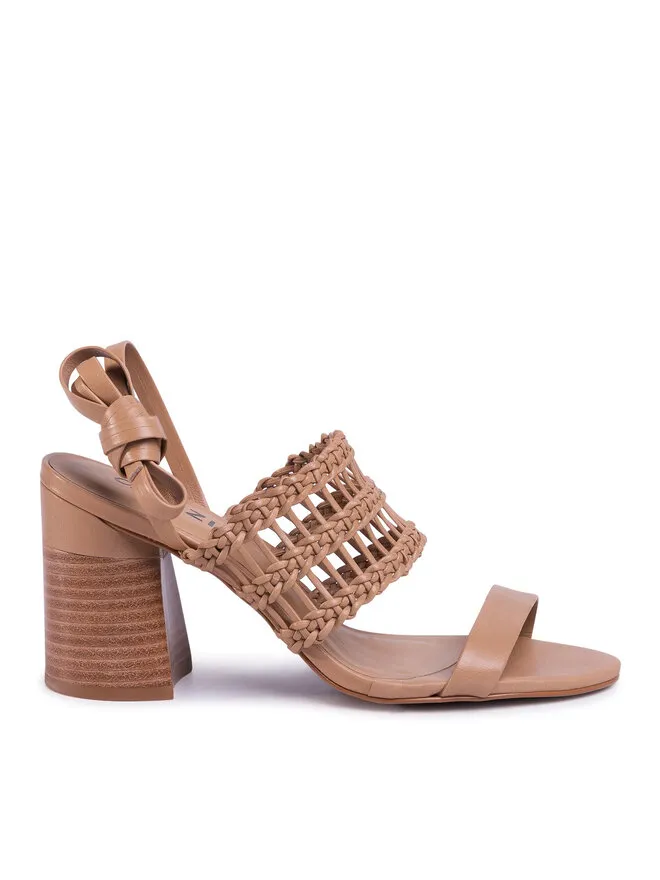 Σανδάλια · Καφέ · 8 cm