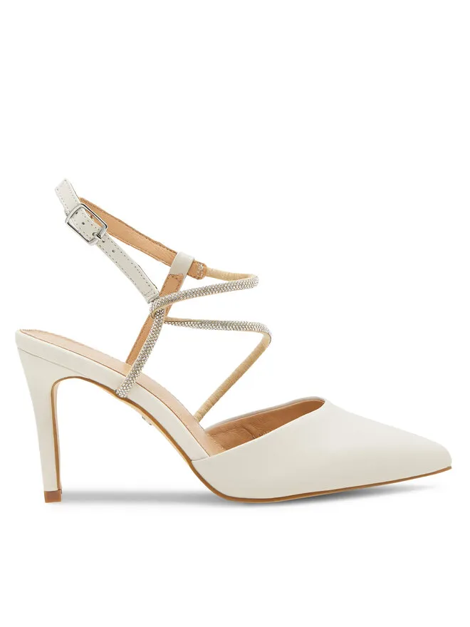 Γόβες · Λευκό · 9 cm