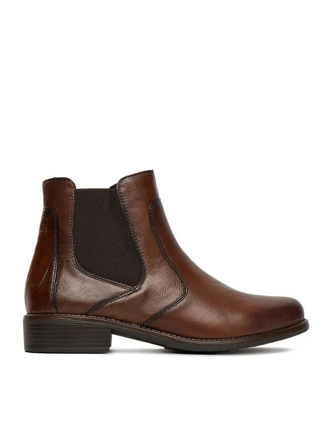 Μποτάκια με λάστιχο · Καφέ