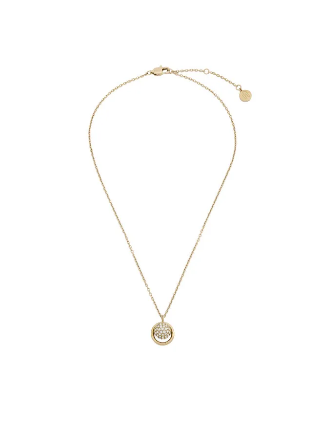 Κολιέ · Χρυσό · Σνοξείδωτος χάλυβας, Γυαλί