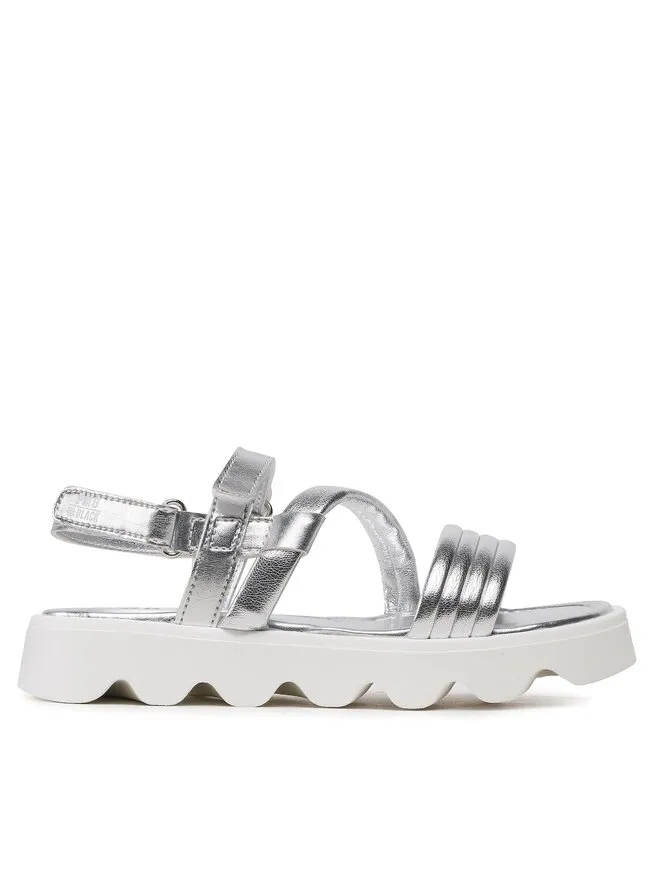Σανδάλια · Ασημί