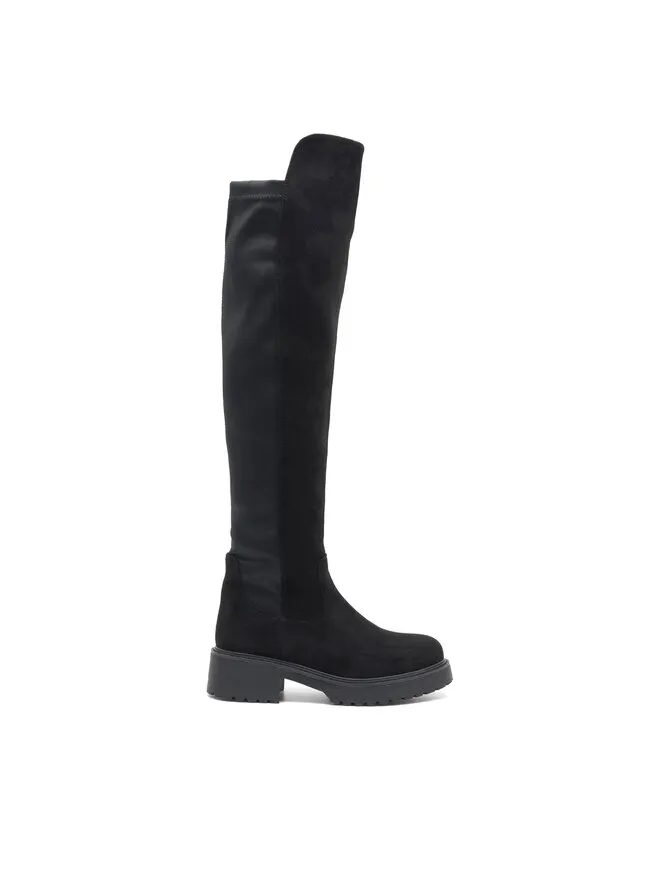 Μπότες πάνω από το γόνατο · Μαύρο