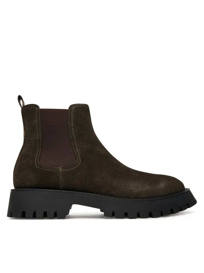 Μποτάκια με λάστιχο · Καφέ