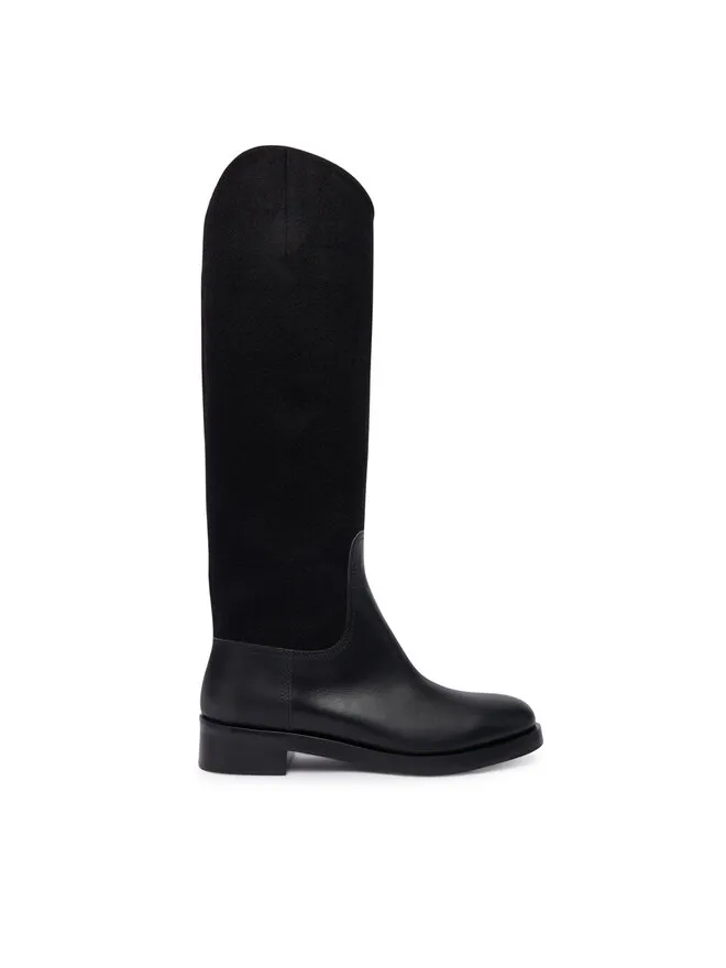 Μπότες Ιππασίας · Μαύρο