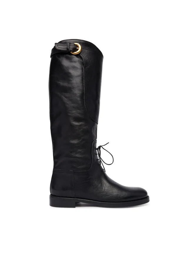Μπότες Ιππασίας · Μαύρο