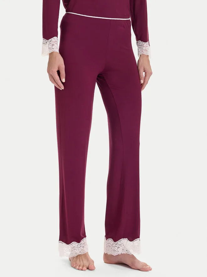 Παντελόνι πιτζάμας · Μπορντό