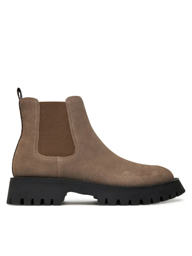 Μποτάκια με λάστιχο · Καφέ