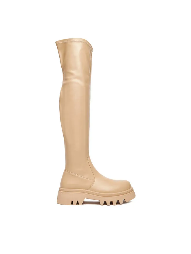 Μπότες · Μπεζ