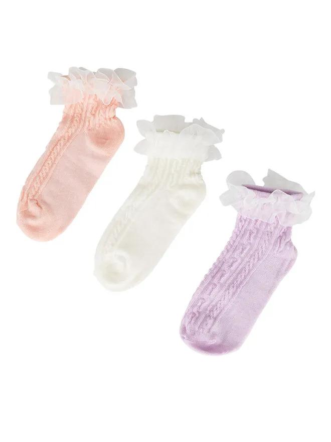 Κάλτσες κοντές · Ροζ